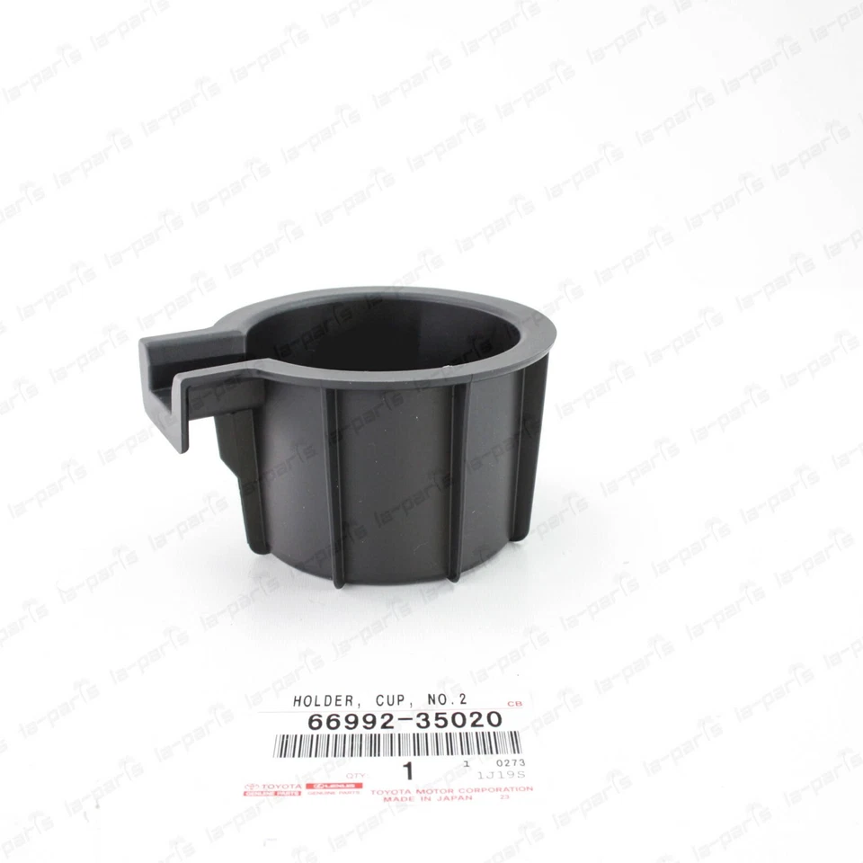 NUEVO GENUINO TOYOTA 10-21 4RUNNER CONSOLA TRASERA DERECHA CAJA PORTAVASOS 66992-35020 Foto 2 de 4