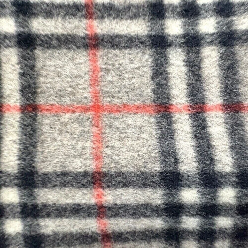 Camel Plaid Wool Tartan Dress, Fully Lined Back Zip MIDI Sleeveless Sheath SZ 8 - Image 4 of 4