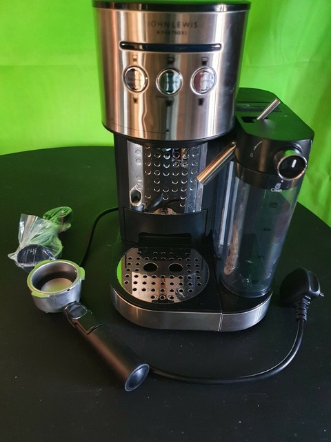 coffee machine with milk frother john lewis