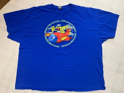 RARE Codename Kids Next Door Yipper Pizza Palace Shirt Cartoon