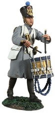 Britain 36079 Napoleonic French Line Infantry Fusilier Drummer Marching no.1 NEW
