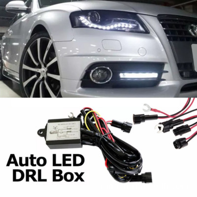 TFL DRL Tagfahrlicht Modul 50% Dimmbar Steuergerät Automatik Blinker Coming Home