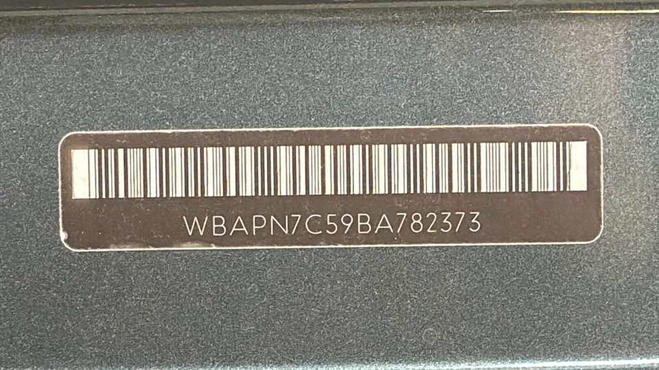 09-11 Bmw 328I 335D M3 E90 Tapa Trasera Puerta Trasera Carcasa Cubierta Panel Fabricante Original Foto 2 de 4