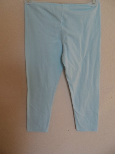 Set of 2 Girls Light/Dark Blue Leggings - Size L(12) - Picture 4 of 8