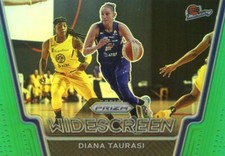 2021 Panini WNBA Prizm DIANA TAURASI #9 WIDESCREEN GREEN PRIZM MERCURY