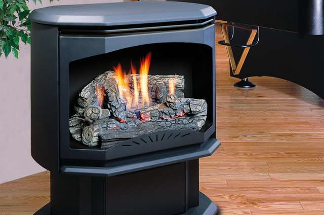 Kingsman Fvf350 Free Standing Vent Free Natural Gas Stove With
