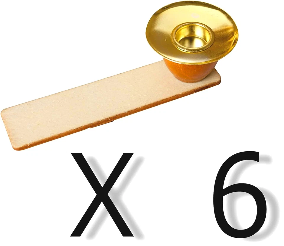 Kerzenhalter Holz Ersatzteile Set für Universal Weihnachtspyramiden 45 und 60 cm - Bild 2 von 4