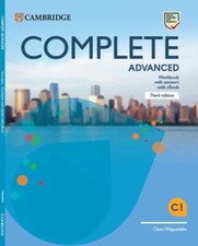 Cambridge COMPLETE ADVANCED 3rd 2023 Edit WORKBOOK w eBook +Audio & Answers @NEW