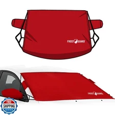 FrostGuard Deluxe | Full-Coverage Car Windshield Cover for Ice and Snow, Stan