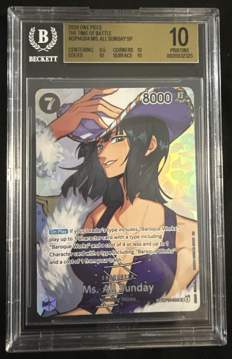 Ms. All Sunday OP14-084 The Time of Battle for sale | eBay