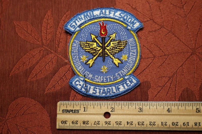 USAF  57th Military Airlift Squadron (Training) 57 MAS patch  C-141 pre 1991