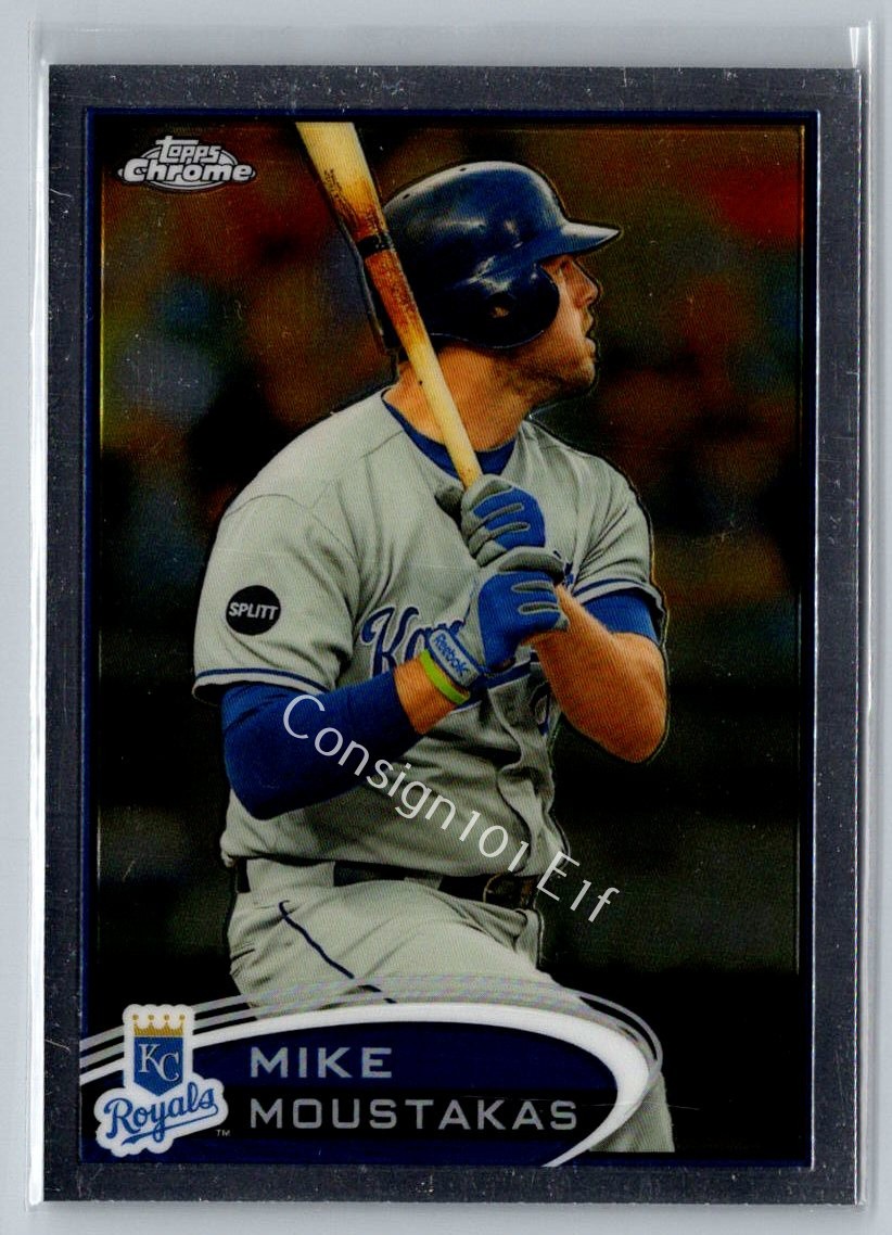 2012 Topps Chrome #89 Mike Moustakas E1f