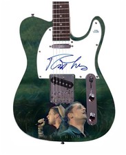 Rob Thomas Matchbox Twenty Autographed Custom 1/1 Graphics Photo Guitar ACOA
