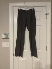 Banana Republic The Logan Fit Pants Women Size 6 R Stretch Trouser Leg Gray NWT