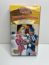 Lazy Town Surprise Santa VHS Tape 2005 Paramount Late Release Nick Nick Jr Rare
