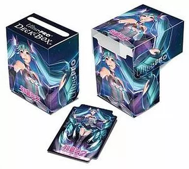 Ultra Pro Hatsune Miku Full View Deck Box with Partition Card Storage Supply