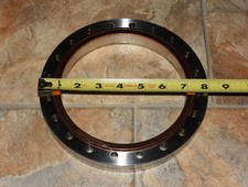 8" ConFlat CF UHV Kołnierz próżniowy z miedzianą uszczelką Stal nierdzewna Krawędź noża