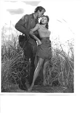 Gary Cooper/Paulette Goddard P8 x 10 glossy  "Bert Six "stamp 1947