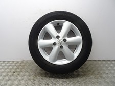 NISSAN NOTE MK1 GENUINE 15'' ALLOY WHEEL & GOOD TYRE 185/65 R15 2005-2013 N30501