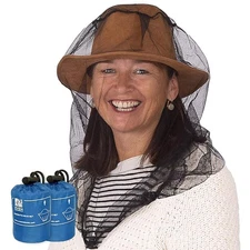 EVEN NATURALS Premium Mosquito Head Net - Ultra Large and Long, Extra Fine Ho...