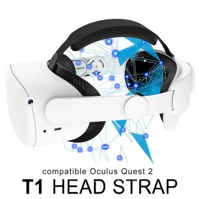 Kopfbügel Design für Meta Quest 2 / Oculus Quest 2 Elite Strap verstellbar