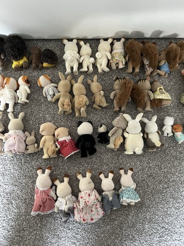40 x Sylvanian Families Figures Bundle Job Lot Adults Children Babies & Clothing - Picture 14 of 16