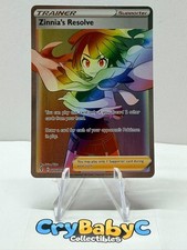 Pokemon Zinnia's Resolve 225/203 Evolving Skies SWSH SECRET RARE TRAINER on eBay