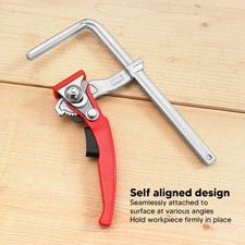 Quick Ratchet Guide Rail Clamp Alloy Steel Ratchet Fit For Track Saw Table