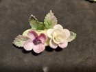 Crown Staffordshire Fine Bone China 8 Flower Place Card Holders England — photo 6