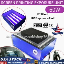 LED Light Box Screen Printing Exposure Unit UV Lamp Curing For Screen Printer
