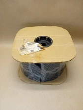 6" Wide VELCRO® Brand Loop Side Only - Adhesive Type - 25 YARDS - Uncut Black