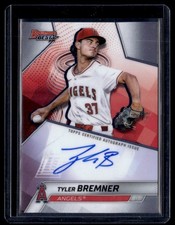 2025 Bowman's Best Tyler Bremner Auto Los Angeles Angels