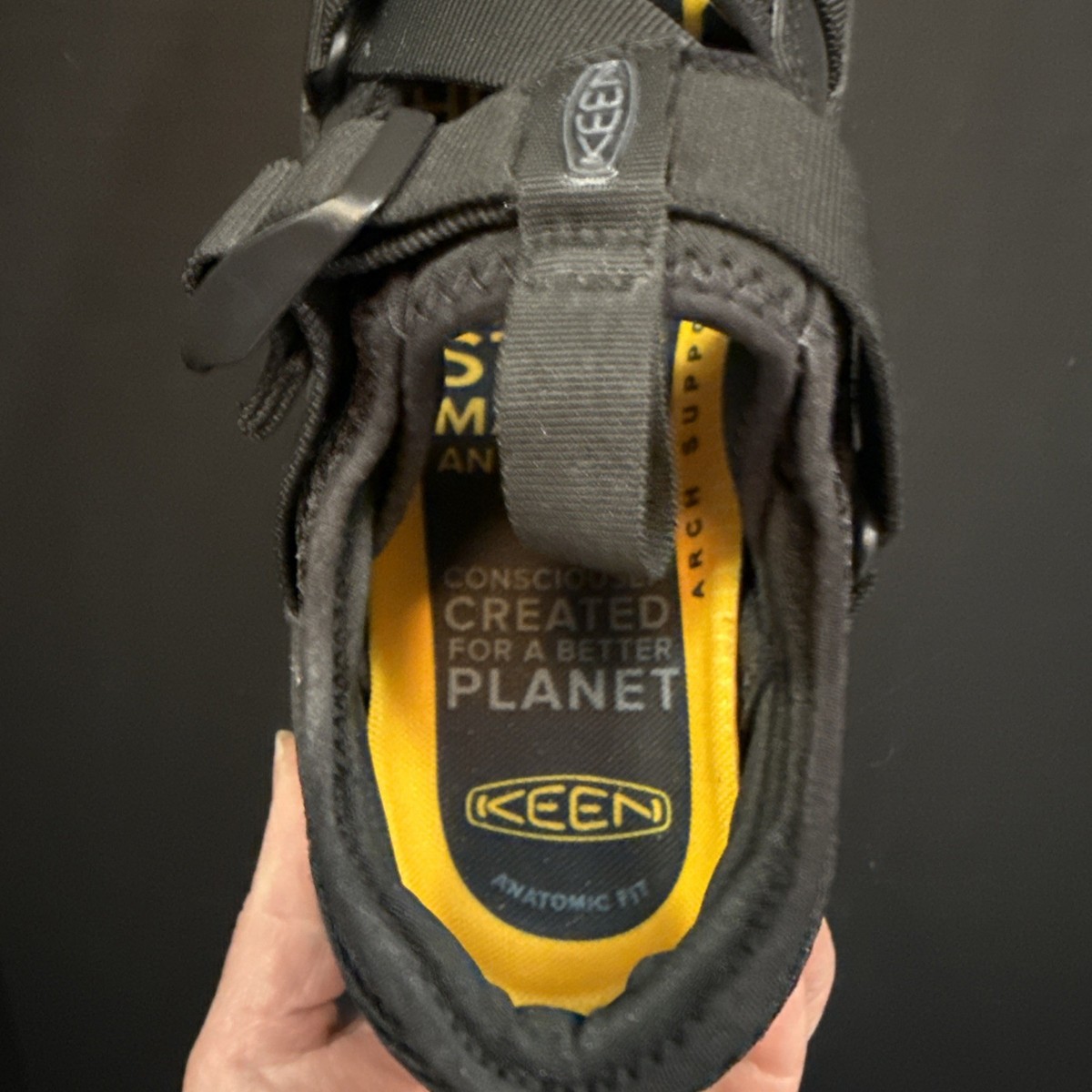 Keen Sneakers ZERRAPORT TRAIL Men TRIPLE BLACK/BLACK 8.5 EU 
