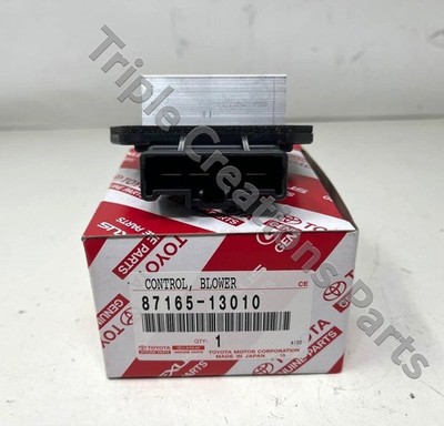 Genuine Toyota 87165-13010 Control Blower Motor 8716513010 OEM | eBay