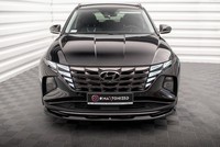 Front Ansatz V.1 FüR Hyundai Tucson Mk4 Frontlippe Spoilerschwert Schwarz