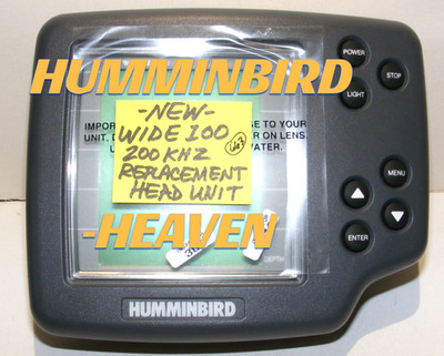 NEW HUMMINBIRD WIDE 100 REPLACEMENT HEAD UNIT 100SX 128 105SX 400SX 405SX LQQK