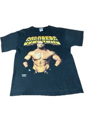 Wrestling T Shirt Large Vintage Goldberg WCW WWF