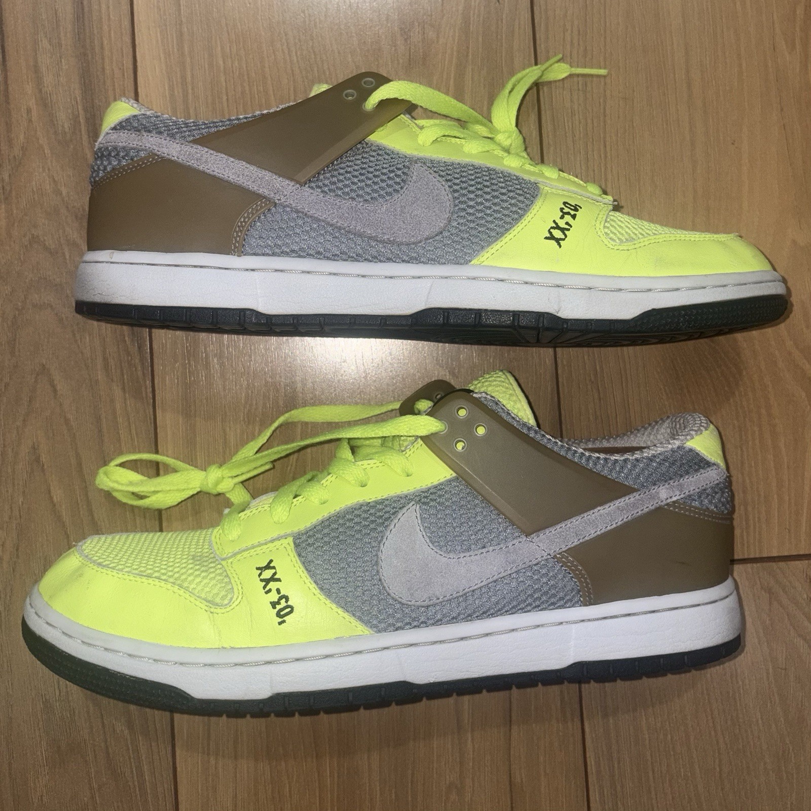 *SOLO PANTALLA* 2007 Nike Ronaldinho Air Zoom Dunkesto FC Barcelona visitante talla 12