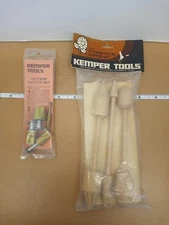 Kemper Clay Tool Lot Pattern Cutter Set Of 4 And Flower Petal Cupper Set Of 3
