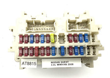 OEM 04-11 Nissan Quest V42 Titan Armada Cabin Interior Fuse Box Relay Junction