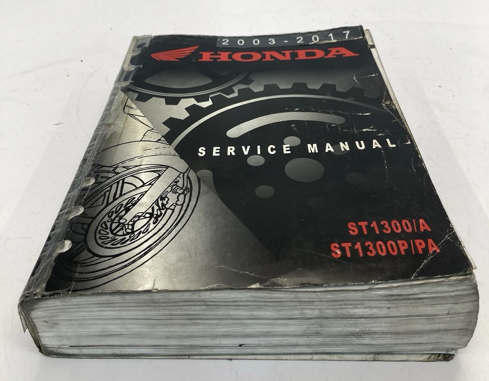 2003-2017 Honda ST1300 ST1300A manual de serviço fabricante de equipamento original TM - Imagem 2 de 4