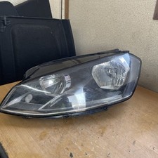 VOLKSWAGEN GOLF MK7 2013-2017 HEADLIGHT PASSENGER LEFT SIDE DAMAGED