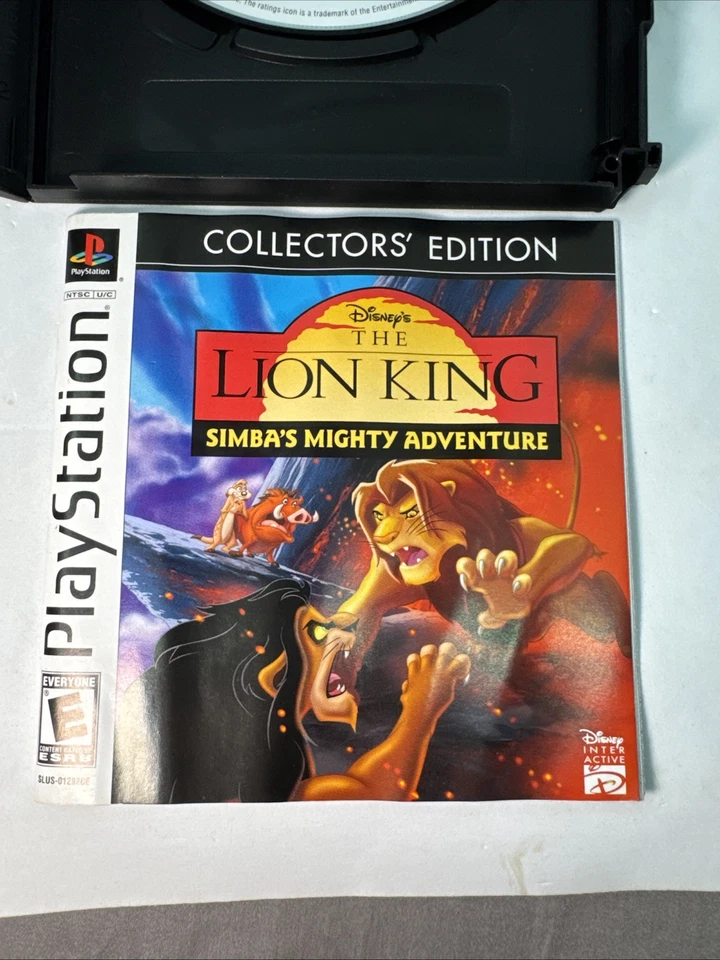 PlayStation PS1 Lion King Simba's Mighty Adventure 2000 Sony Collector Edition - Image 2 of 4