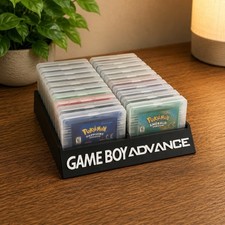 Nintendo Game Boy Advance Cartridge Display Stand Organizer Holder GBA Rack