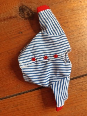 Vintage Barbie Größe Kleidung Maritim Streifen Top 