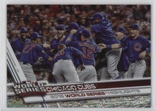 2017 Topps World Series Highlights Factory Set Foil /175 Chicago Cubs #206 8cx