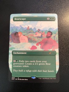 bearscape mtg card Reheating my nachos because I realised I never posted the full illustrations for these. I still get asked about Bear creature tokens that match my Secret Lair all the time. Yes Mtg Bearscape | eBay