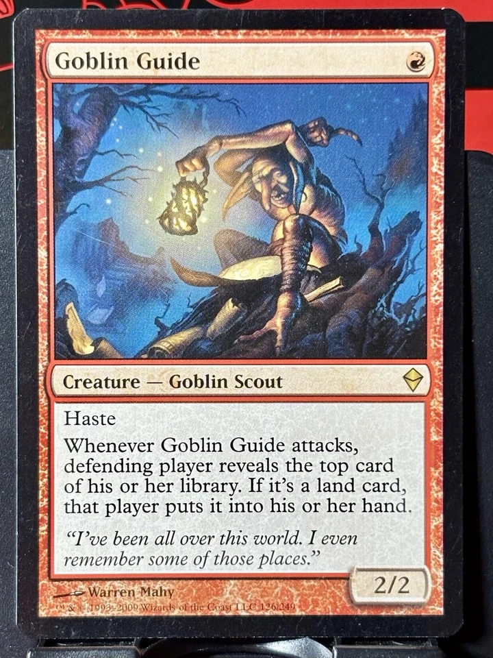 Goblin Guide - Reg - MTG - Zendikar - 126/249 - RARE ~ LP - Image 3 of 4