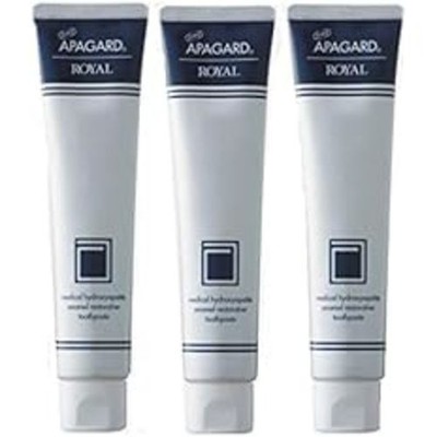 Sangi APAGARD ROYAL Nanotechnology Whitening Toothpaste 135g 3er Set NEU Japan