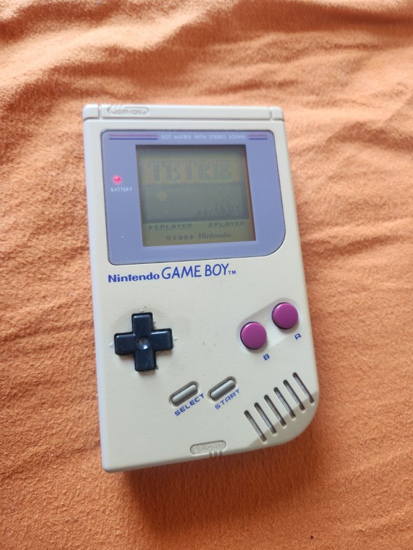 Nintendo Game Boy Handheld Console (Original/Grey Model - 1989)